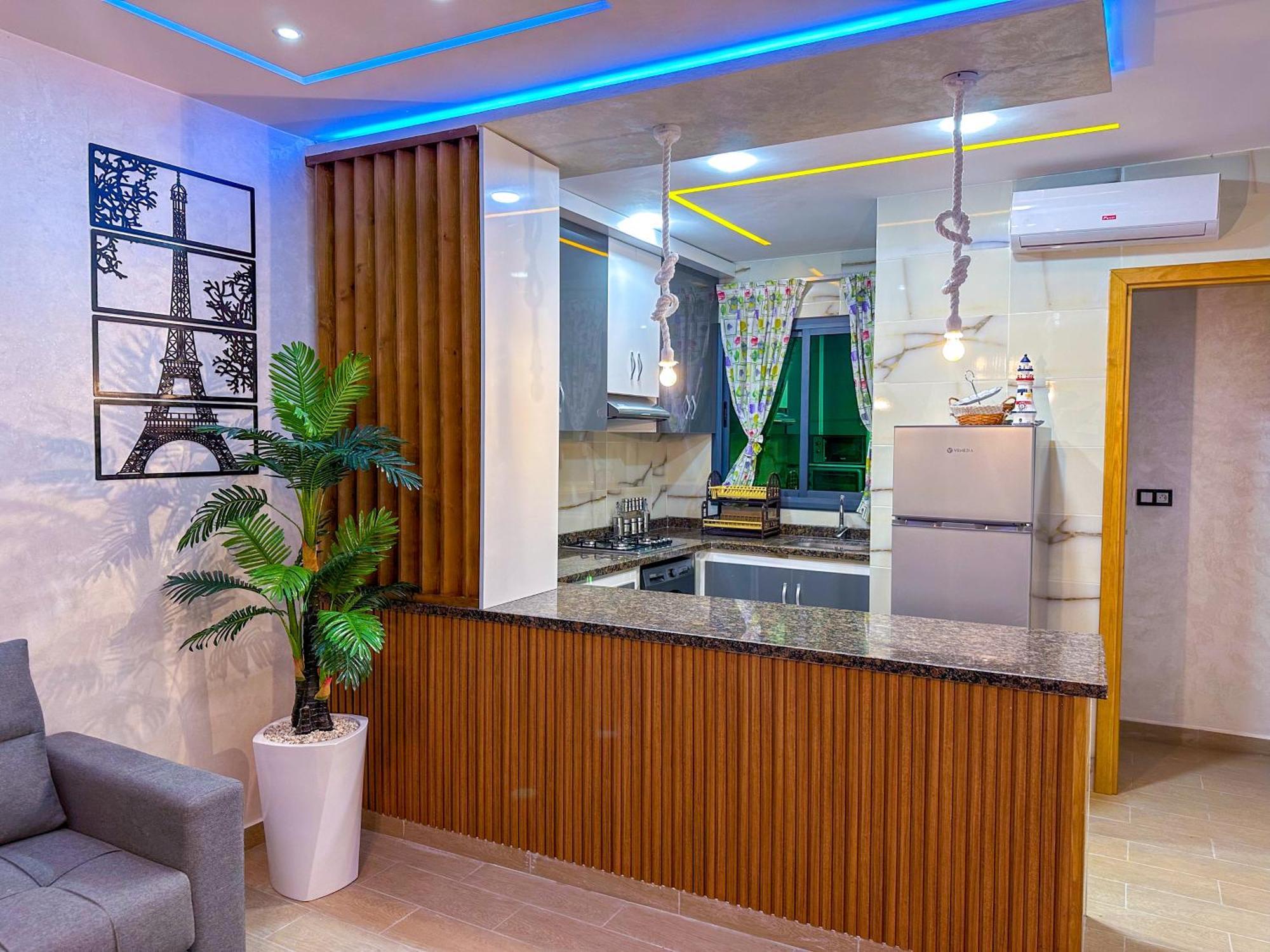 Veluxa - Luxury Holiday Homes - Centric Flat Tanger Ngoại thất bức ảnh