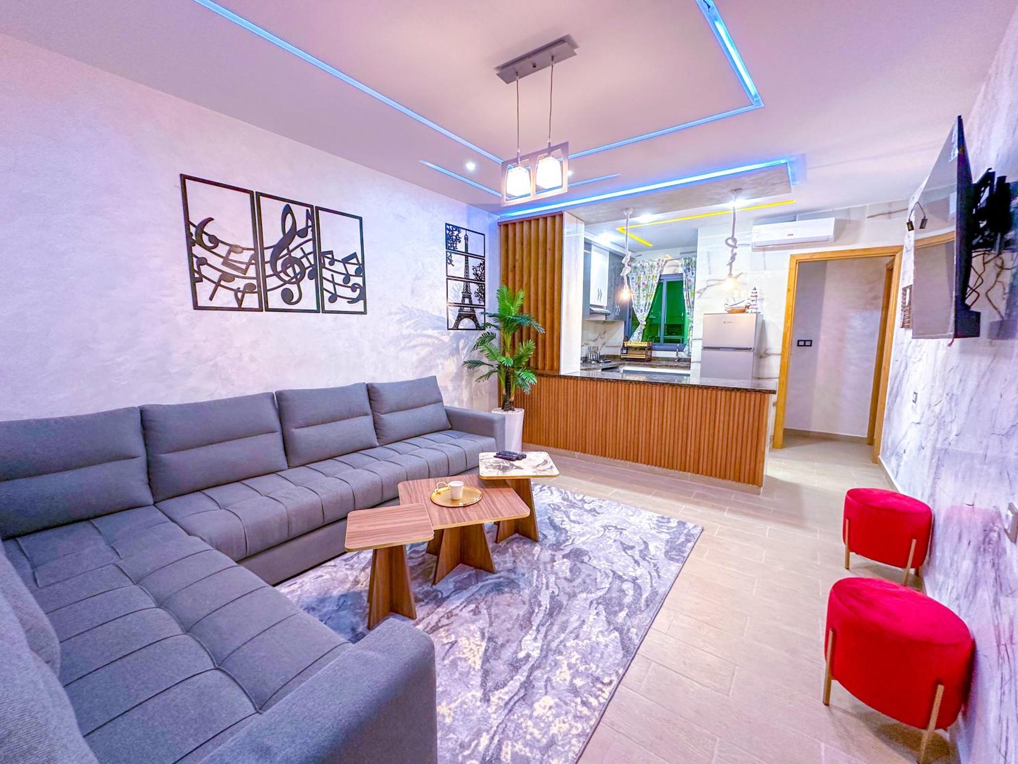 Veluxa - Luxury Holiday Homes - Centric Flat Tanger Ngoại thất bức ảnh