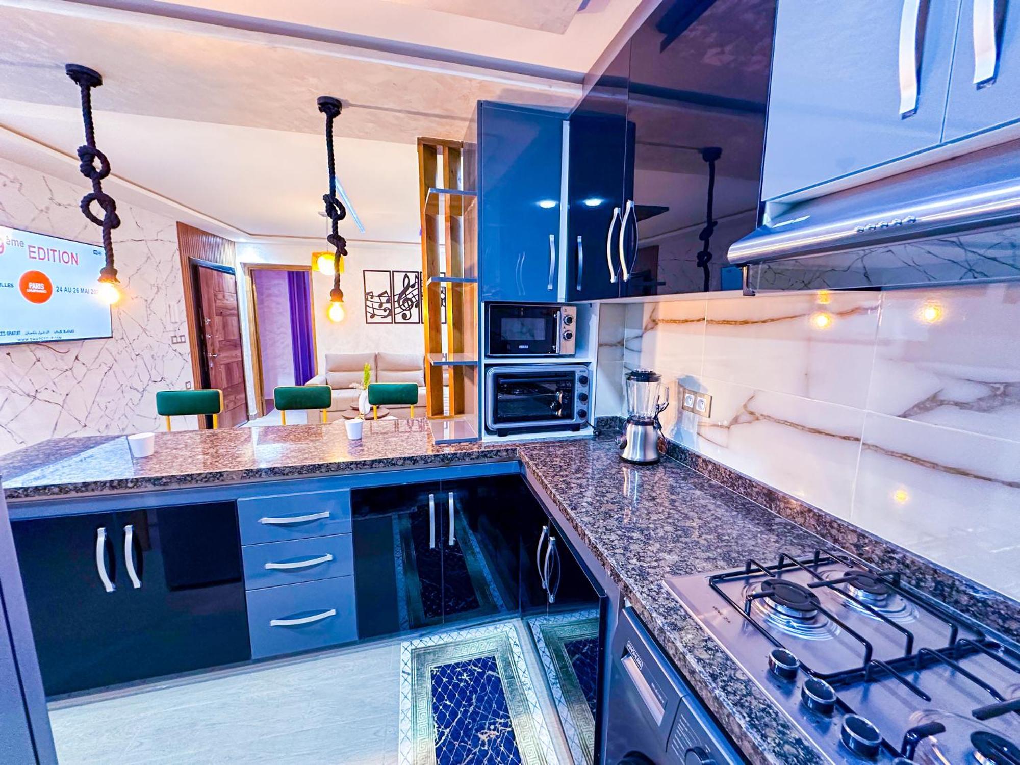 Veluxa - Luxury Holiday Homes - Centric Flat Tanger Ngoại thất bức ảnh
