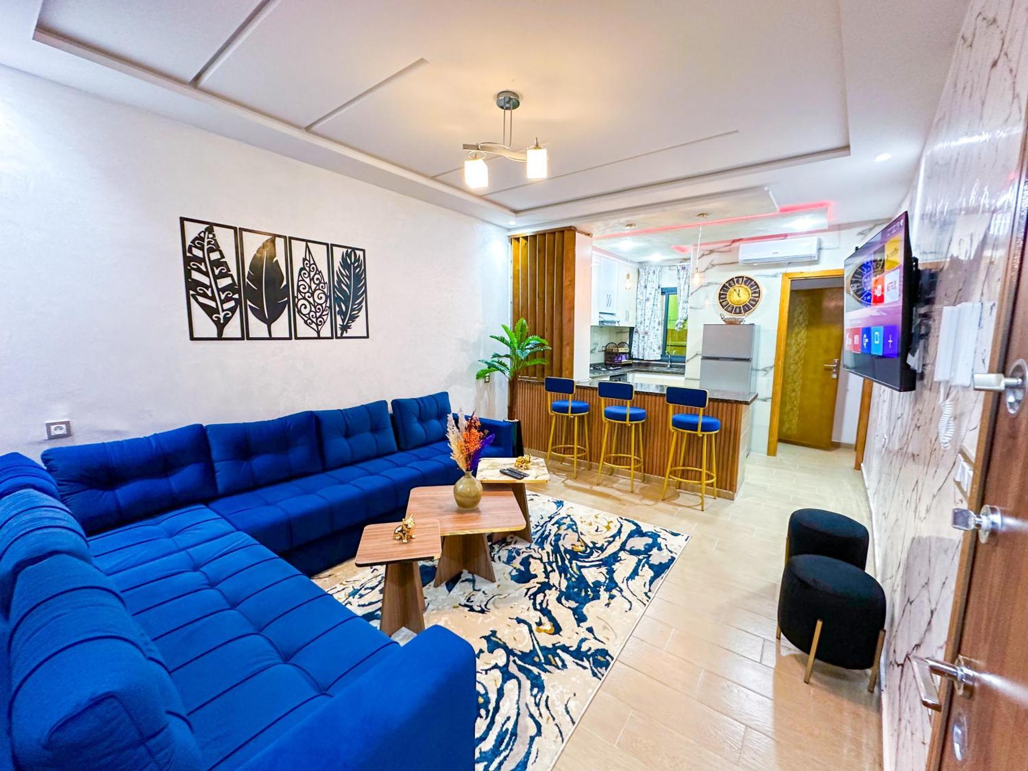 Veluxa - Luxury Holiday Homes - Centric Flat Tanger Ngoại thất bức ảnh